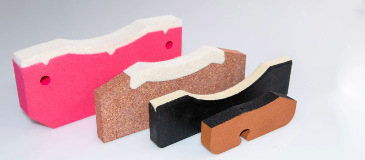 Different end seals with custom edges